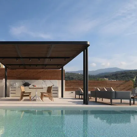 빌라 En Paraiso A Majestic Seaview Retreat By Thinkvilla Giannoudi (Crete)